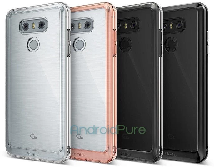 Leaked images of the LG G6 wearing a bumper case shows off the design of the flagship phone 1 | มาแน่นอน LG G6 จะมาพร้อมกับ Brushed Metal และสีเงินกับดำ
