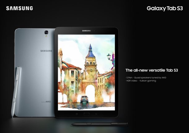 Samsung Galaxy Tab S3 | galaxy book | Samsung ส่งแท็บเล็ตสองรุ่นใหม่ Galaxy Tab S3 และ Galaxy Book หนึ่งระบบ Android หนึ่งระบบ Windows ที่ทั้งคู่มาพร้อมกับปากกา S-Pen