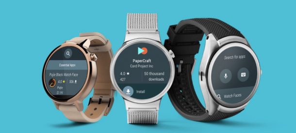 android wear 2.0 update list
