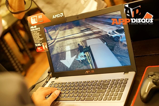 Asus K550IU GO071D amdfx | AMD | ทดสอบ Asus K550IU-GO071D โน๊ตบุ๊ครุ่นแรกจากพลัง AMD การ์ดจอ RX460 แรงเล่นเกมได้ ในราคาแค่ 22,990 บาท