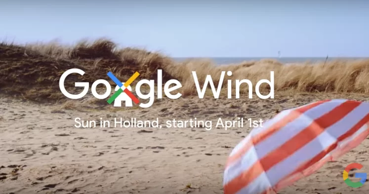 google wind | April Fools 'Day | จะเอาฮาไปไหน! Google ปล่อยบริการ Google Wind ระบบควบคุมฟ้าฝนได้ดั่งใจ และ Google Gnome ผู้ช่วยส่วนตัวที่สวนหลังบ้านของคุณ