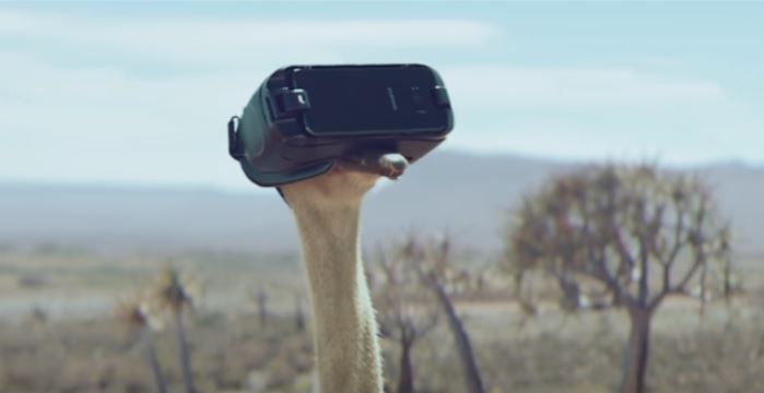 vr2 | Gear Vr | Ostrich โฆษณาที่เรียกเสียงฮาและความประทับใจในงานเปิดตัว Galaxy S8