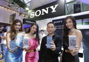 Sony ยกขบวนสมาร์ทโฟนและแกดเจ็ตจัดโปรโมชั่นในงานไทยแลนด์ โมบายล์ เอ็กซ์โป 2017