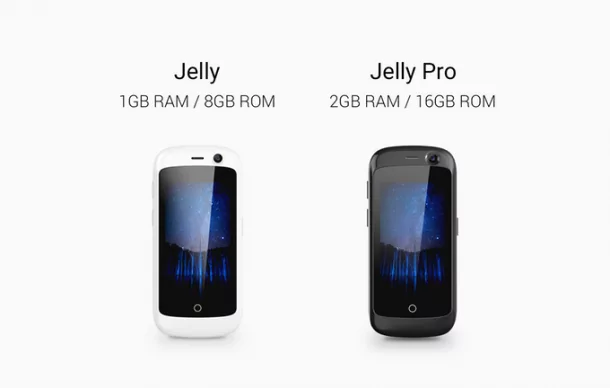 Unihertz Jelly Jelly Pro | Android | รุ่นใหญ่หลบไป! Jelly สมาร์ทโฟน 4G ที่มีขนาดเล็กที่สุด หน้าจอ 2.45นิ้ว แรม 2GB และรัน Android 7.0 Nougat