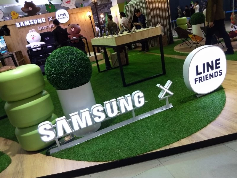 IMG 20170619 15172166601 | LINE FRIENDS | Samsung X Line friends งานกลางกรุงเอาใจสาวก สัมผัสประสบการณ์ล้ำยุคร่วมกับตัวละครจาก Line และสินค้า Samsung แบบลิมิเต็ดภายในงานเท่านั้น