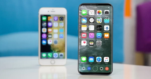 iphone 8 | Render | เผยภาพเรนเดอร์ iPhone 8 จอไร้ขอบใหม่ เทียบข้าง Galaxy S8 และ S8 Plus จาก Samsung
