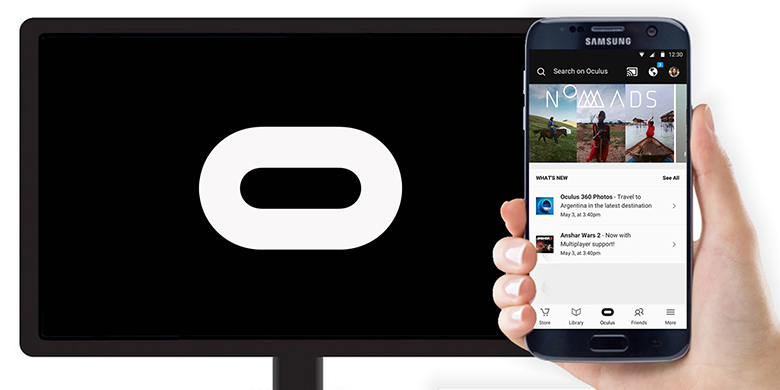 oculus app | Chromecast | Samsung Gear VR กำลังจะส่งภาพขึ้นจอทีวีภายนอกให้คนอื่นดูได้ด้วย ผ่าน Google Chromecast