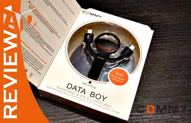 Commy OTG DATA Boy | commy | รีวิว COMMY OTG Data Boy อุปกรณ์เด่น ราคาดี ควรมีพกไว้ทุกคน!