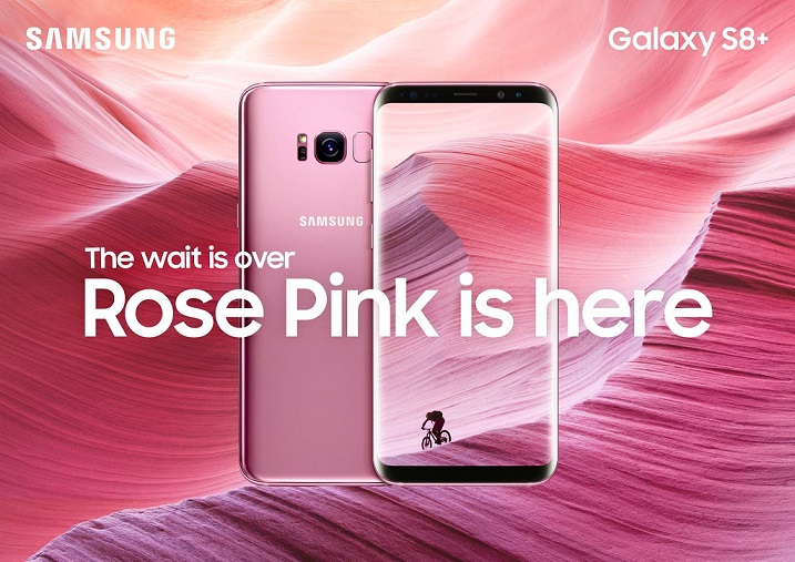 Samsung Galaxy S8plus Rosegold | Galxy S8 | มาแล้ว! Samsung Galaxy S8+ ชมพู Rose Pink สีใหม่นำเข้าไทยจำหน่ายราคาเดิม