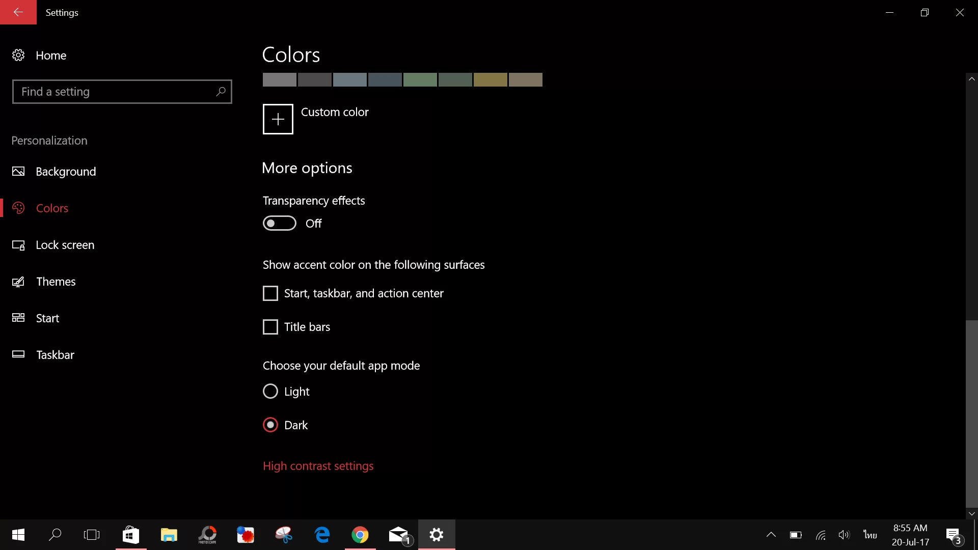 Screenshot 23 | dark theme | วิธีเปลี่ยนธีม Windows ให้เป็นสีดำ ในอัพเดทเวอร์ชั่นล่าสุด
