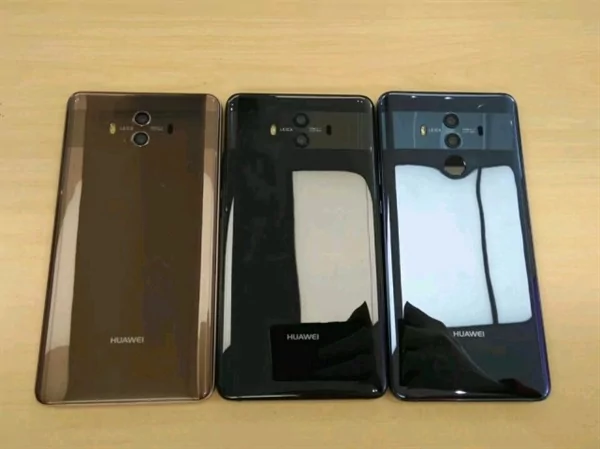 Mate 10 Series Rear | Huawei | หลุดรูปเครื่องจริง! Huawei Mate 10 ยังคงมีปุ่มโฮมและหน้าจอแบบ 16:9
