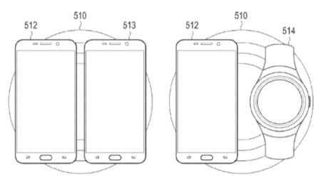 Samsung ก็มีนะจ๊ะ! ภาพสิทธิบัตรซัมซุง แสดงการออกแบบแท่นชาร์จไร้สายที่รองรับได้หลายอุปกรณ์เหมือน AirPower ของ Apple
