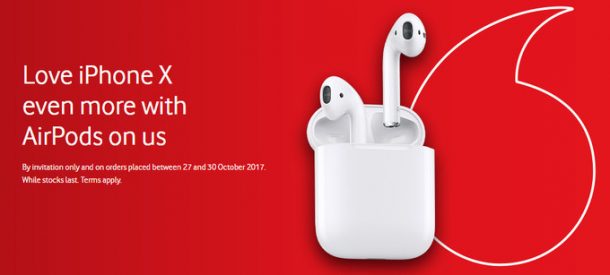 Vodafone-iphonex-airpods