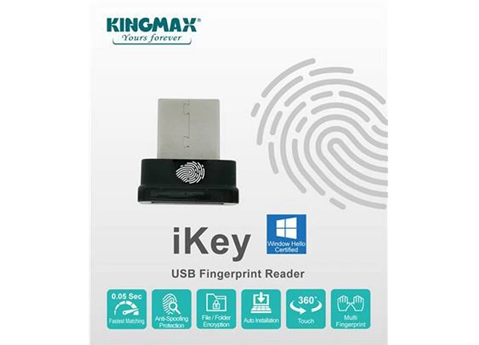 Pic iKey | iKey | 'iKey' เครื่องอ่านลายนิ้วมือขนาดพกพา ผู้ช่วยเก็บข้อมูลให้ปลอดภัย ซื้อของจ่ายออนไลน์สแกนนิ้วก่อนจ่ายได้ทุกครั้ง