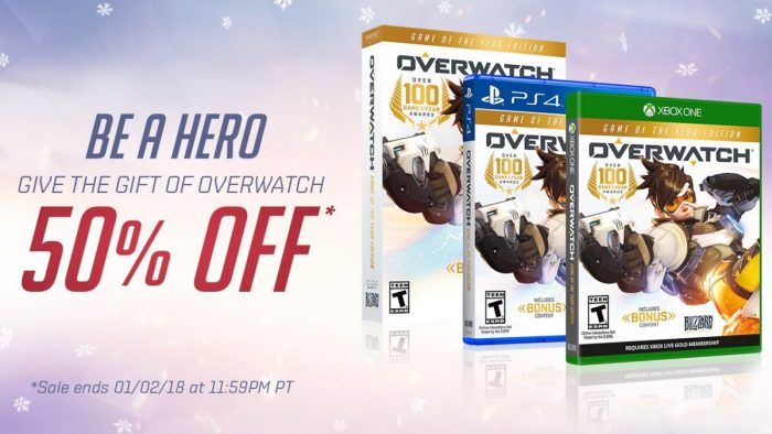 Overwatch Save 50 on the digital versions and Overwatch Game of the Year Edition on PC e1513851598782 | Blizzard | เทศกาลลดราคา Blizzard: Overwatch, World of Warcraft, Diablo III, StarCraft II และ StarCraft: Remastered!