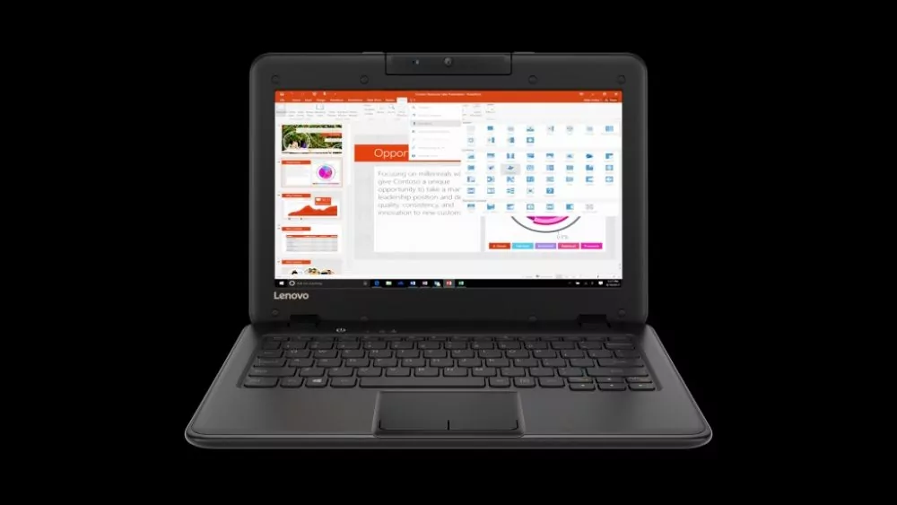 Microsoft เตรียมปล่อยโน๊ตบุ๊คเพื่อการศึกษาบน Windows 10 ในราคาเริ่มต้นเพียง 5,500 บาท Lenovo 100e