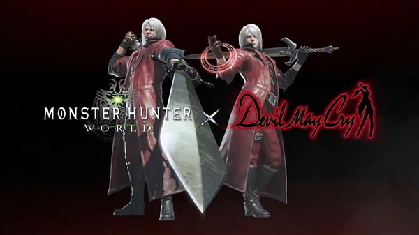 MH World DMC Collab 03 13 18 | PS4 | จะเกิดอะไรขึ้นเมื่อนักล่าปีศาจดันเต้ จาก DMC เปลี่ยนมาล่าแย้ในเกม Monster Hunter World