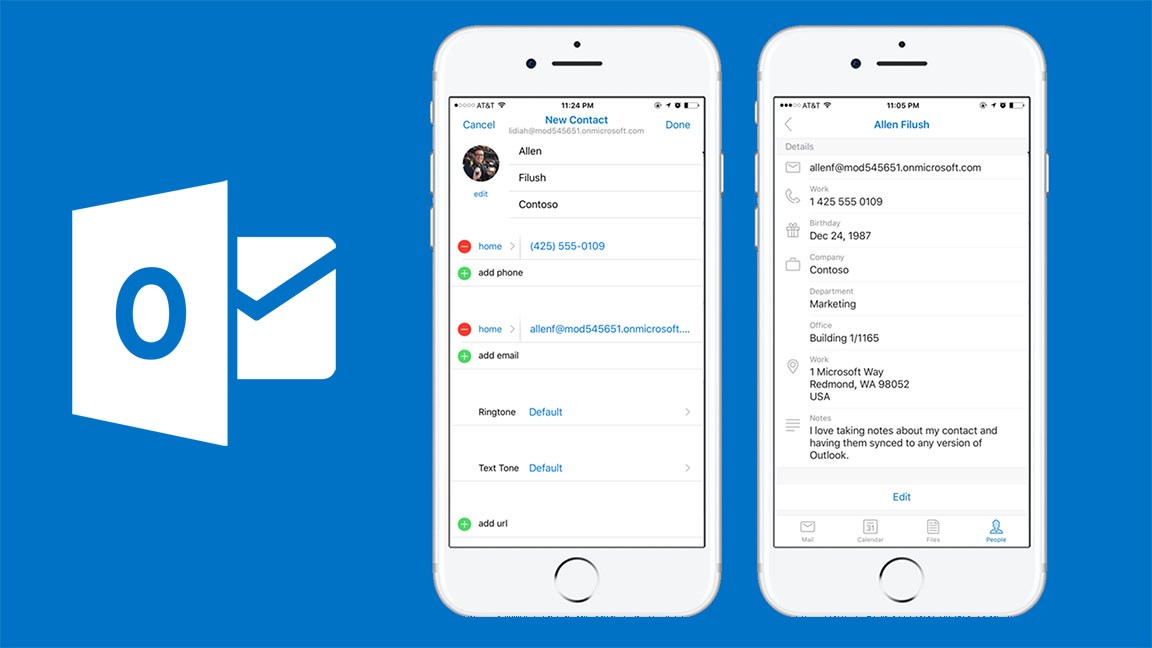  Cortana Outlook IOS Android APPDISQUS