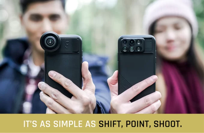 SHIFTCAM 2.0 เคสเสริมเลนส์ 12 ชิ้น!! ให้กับสมาร์ทโฟน ความสนุกในการถ่ายภาพและวิดีโอ สำหรับผู้ใช้ iPhone 1 SHIFTCAM 2.0 2 1 | Case | SHIFTCAM 2.0 เคสเสริมเลนส์ 12 ชิ้น!! ให้กับสมาร์ทโฟน ความสนุกในการถ่ายภาพและวิดีโอ สำหรับผู้ใช้ iPhone