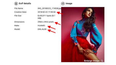 Huawei P20 Series Photo taken leak