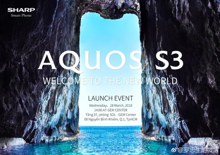 Sharp เตรียมเปิดตัว Aquos S3 รุ่นหน้าจอ 6 นิ้ว พร้อมสเป็กที่เผยออกมาแล้ว 1 sharp-aquos-s3-1