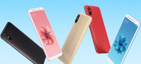 สมาร์ทโฟน Xiaomi Mi 6X จะมาพร้อมสีให้เลือกมากถึง 5 สี