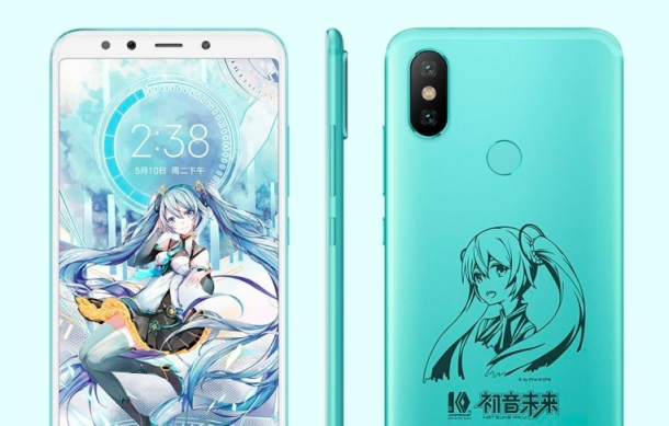 Xiaomi Mi6X Hatsune Miku Special Edition