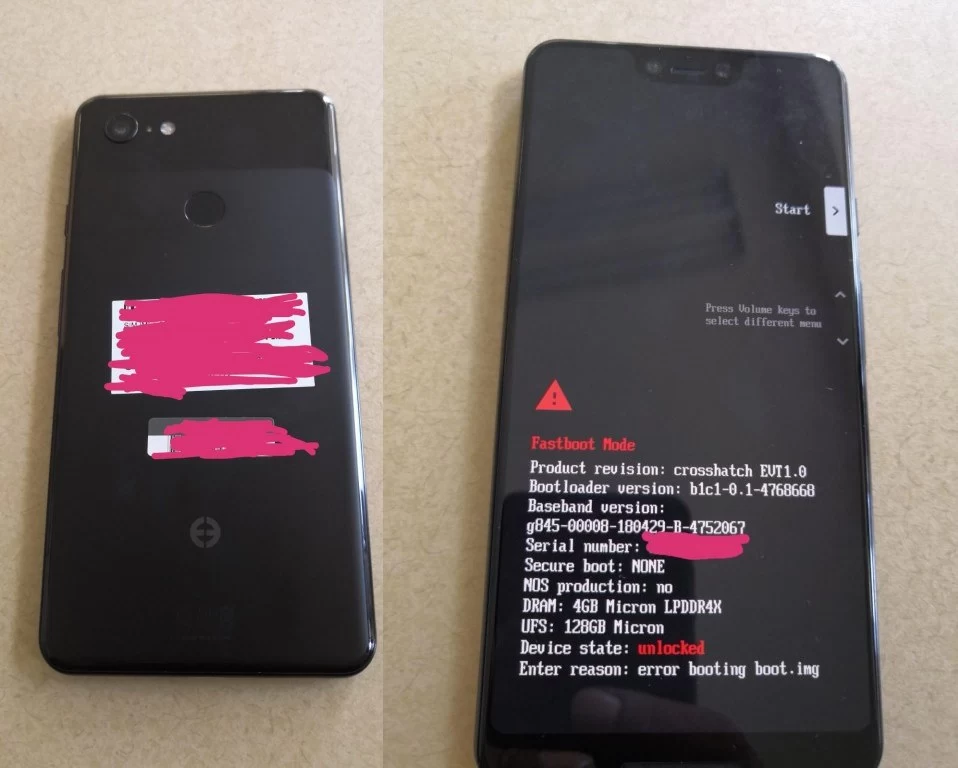 gg horz | Google Pixel | ชมภาพหลุดรุ่นต้นแบบของ Google Pixel 3 XL สมาร์ทโฟนเรือธงจาก Google