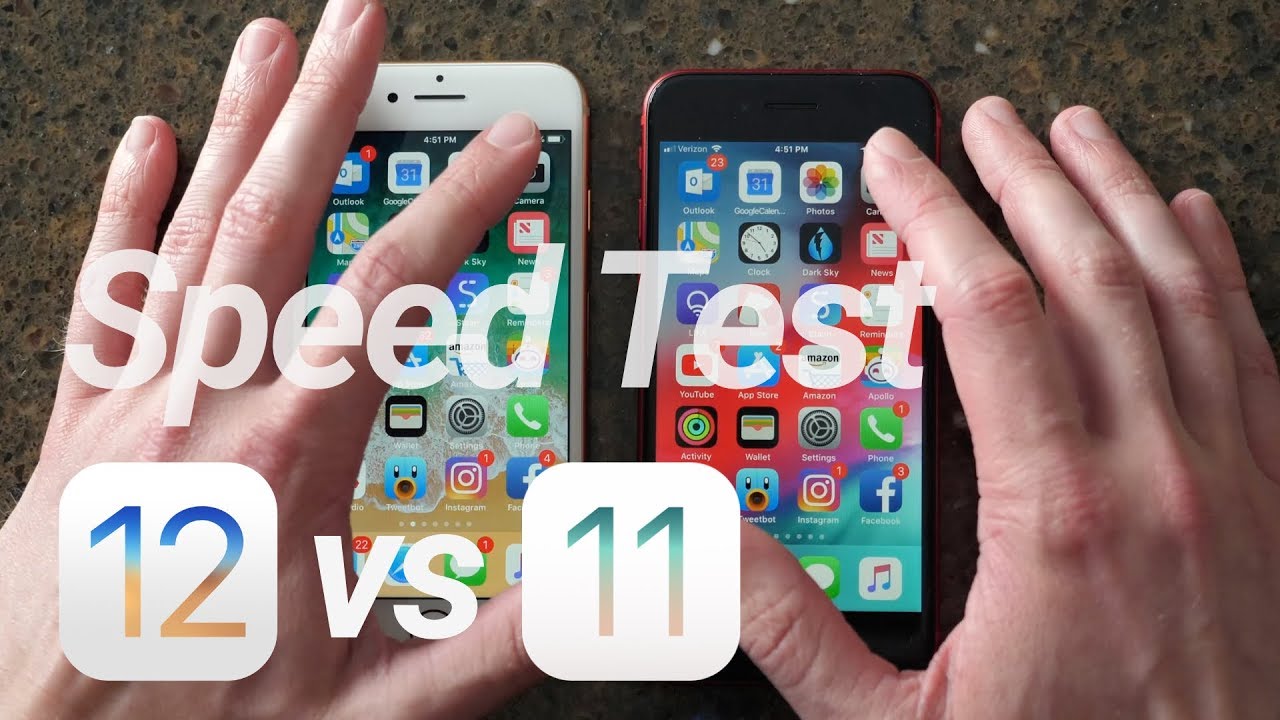 ios 12 beta 1 speedtest | iPhone 8 | [วิดีโอทดสอบ] เสียงขาด iOS 12 Beta 1 ทำงานได้ดีกว่า iOS 11.4 อย่างเห็นได้ชัดบน iPhone 5s และ iPhone 8