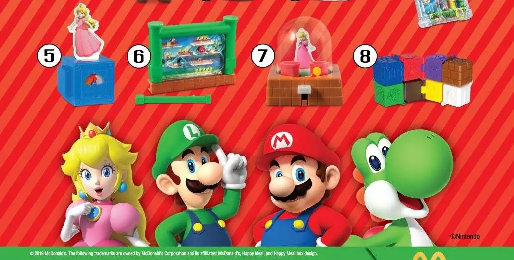 mmaa | McDonald's | McDonald's ไทยเปิดตัวของเล่น Super Mario ชุดใหม่ออกมาให้สะสมแล้ว