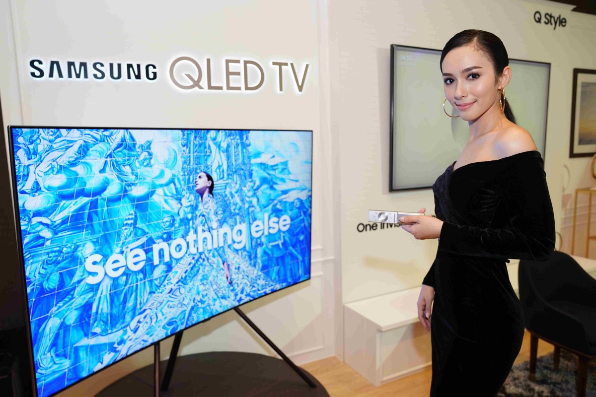 QLED TV 2199842 | Qled | ซัมซุง เปิดตัว Samsung QLED TV ทีวีอัจฉริยะที่เชื่อมต่ออุปกรณ์เข้าด้วยกันและระบบสมาร์ทธิงส์