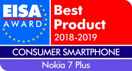 Nokia 7 Plus คว้ารางวัลConsumer Smartphone of the Year จากงาน EISA Awards 2018