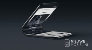 ชมภาพงานออกแบบ สมาร์ทโฟนหน้าจอพับได้จากค่าย ซัมซุง