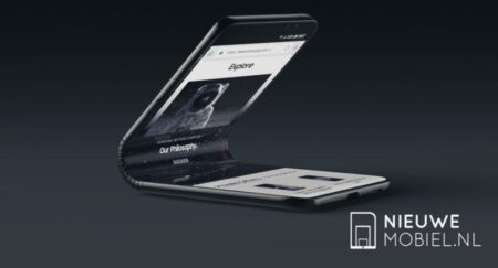 ชมภาพงานออกแบบ สมาร์ทโฟนหน้าจอพับได้จากค่าย ซัมซุง