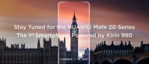 Huawei Mate 20 และ Mate 20 Pro จะเปิดตัวในลอนดอนในวันที่ 16 ตุลาคม นี้