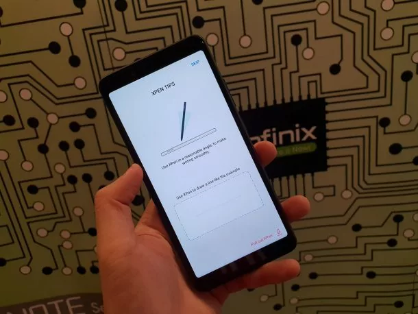 Infinix 002 | Android One | หลุดภาพสมาร์ทโฟน Infinix รุ่นใหม่ Android One ที่มาพร้อมปากกา XPen และแอปสำหรับการขีดๆ เขียนๆ โดยเฉพาะ