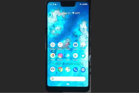 ชมภาพหลุดของ Pixel 3 XL ที่โชว์เมนู Google Assistant และกล้องถ่ายภาพ