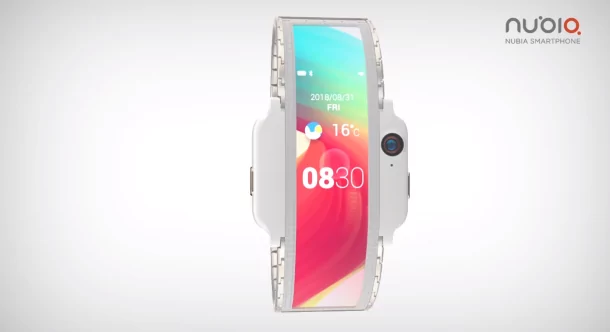 nubia alpha 03 1 | Nubia | เห็นกันหรือยัง! สมาร์ทโฟนที่สามารถสวมใส่ที่ข้อมือได้ “Nubia Alpha” รุ่นใหม่ล่าสุด