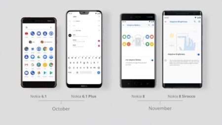 Nokia 6.1 และ 6.1 Plus เตรียมอัพเดต Android 9 Pie เดือนนี้ ส่วน Nokia 8 ทั้งสองรุ่นนั้นเป็นคิวต่อไปในเดือนหน้า android-9-pie-nokia8-6