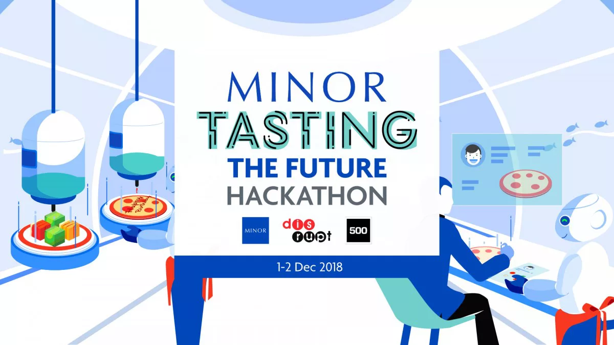 event cover minor | 500 tuktuks | Hackathon Food and Dining Tech 2018 ร่วมผลักดันธุรกิจ Food Tech ไทย สู่ครัวของโลก