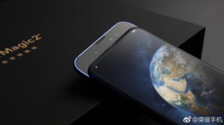 ชมภาพชัดๆอย่างเป็นทางการของ Honor Magic 2 มาพร้อมกล่องสีดำ