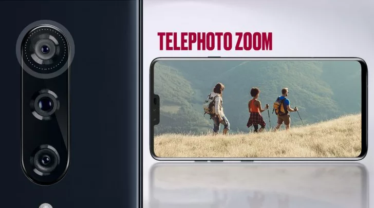 gsmarena 003 | LG V40 ThinQ | LG V40 ThinQ จะมาพร้อมกล้องทั้งหมด 5 เลนส์ (หน้า 2 หลัง 3)