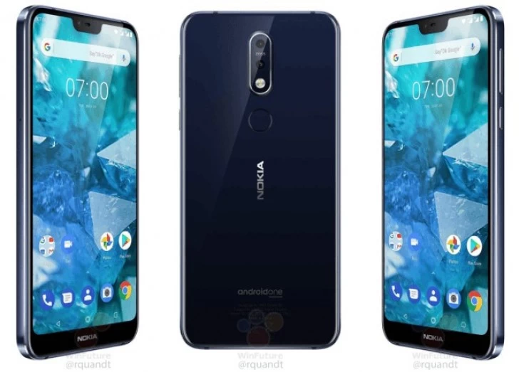 หลุดสเปคและราคาของ Nokia 7.1 พร้อมภาพ renders แบบชัดๆ 1 nokia 1 | Nokia 7.1 | หลุดสเปคและราคาของ Nokia 7.1 พร้อมภาพ renders แบบชัดๆ