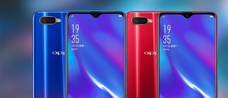 oppo k | oppo k1 | เปิดตัว Oppo K1 ที่มาพร้อมกับที่สแกนนิ้วในหน้าจอ และมีรอยบากแบบหยดน้ำ