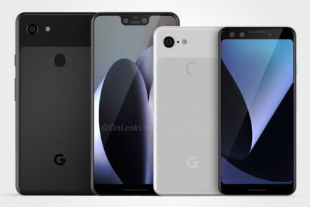 หลุดสเปคหน้าจอของ Google Pixel 3 และ Google Pixel 3 XL