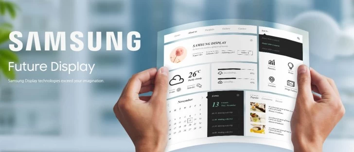 sam ff | Samsung‬ | Samsung จดสิทธิบัตร แท็บเล็ตแบบพับหน้าจอได้