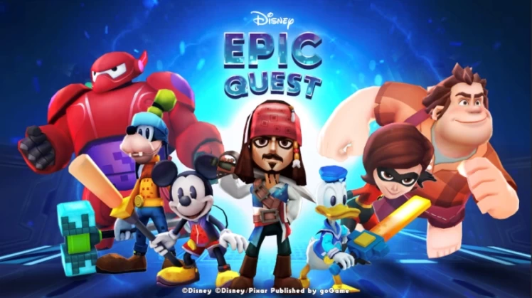 Disney Epic Quest | Disney Epic Quest | เผยโฉมเกม “ดิสนีย์ เอพิค เควสท์” เกมรวมตัวละครดิสนีย์และพิกซาร์มาให้เล่นบนมือถือแบบ Action RPG