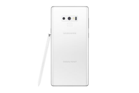 Samsung Galaxy Note 9 สีขาว อาจวางขายในช่วงคริสต์มาสนี้