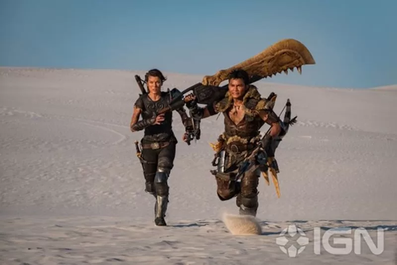 monster hunter movie | Monster Hunter | เปิดภาพแรกอย่างเป็นทางการ หนังจากเกม Monster Hunter ที่นำแสดงโดย จาพนม