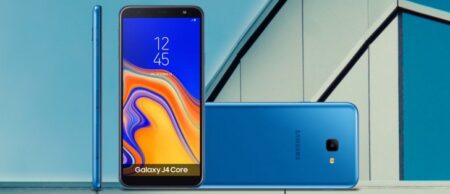 ชมภาพหลุด Samsung Galaxy J4 Core สมาร์ทโฟน Android Go ที่มีหน้าจอขนาด 6 นิ้ว